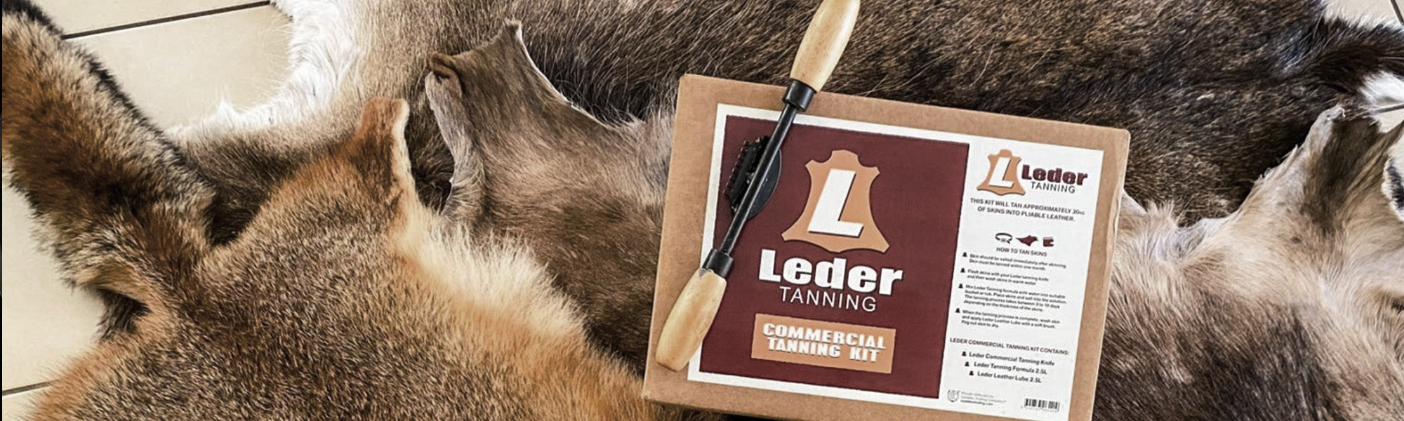 Leder Tanning Kits & Solutions