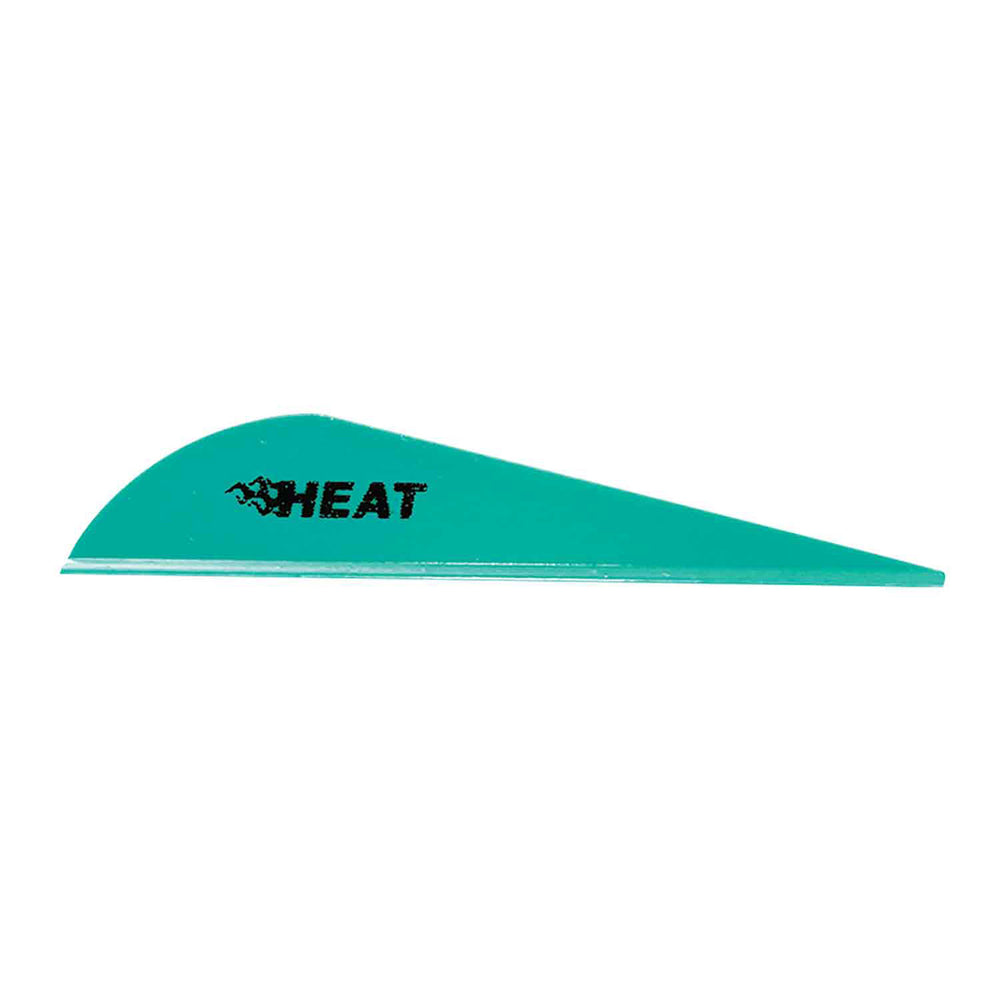 Bohning Heat Low Profile Hunting Vanes 2.5in - 100 Vanes Yellow