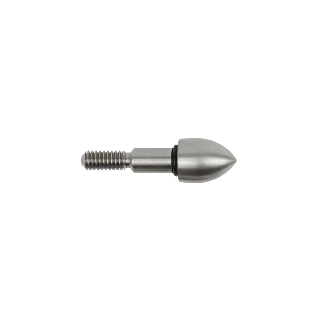 Bohning Point Screw In Bullet Point 100 Grains 11/32 Shaft OD 23/64 Point OD with O Ring - 12 Pack 100grains