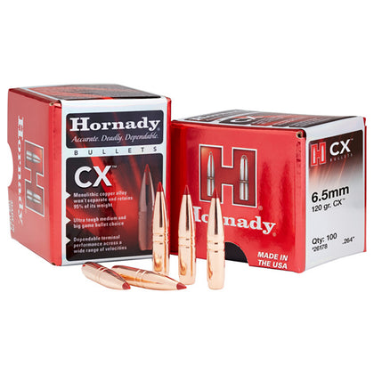 Hornady 270 CAL .277 130GR CX Projectile - 50pk