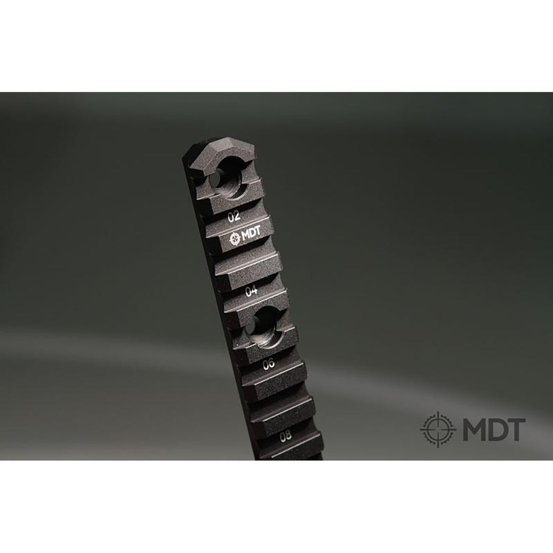 MDT M-LOK Aluminium Pic Rail - 5inch with Sling Swivels Black