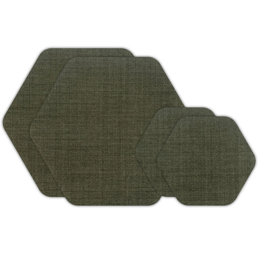 Gear Aid Tenacious Tape Patches Hex - OD Green