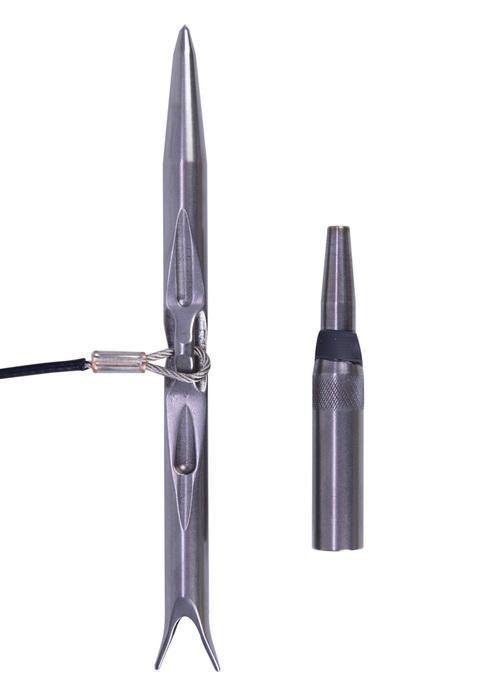 Riffe Ice Pick 3/8 (9.5mm) x 5/16 Thread - Tandem Slide Ring