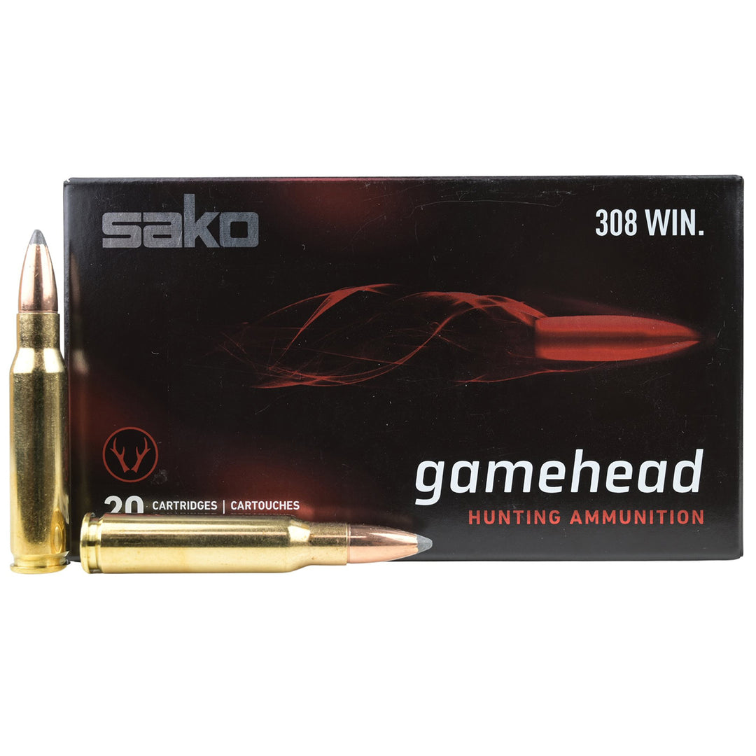 Sako 308 Win 123gr Gamehead Centrefire Ammo - 20 Rounds