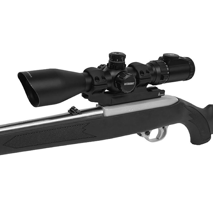 Leapers 30mm Medium Off-Set Picatinny Mount Rings