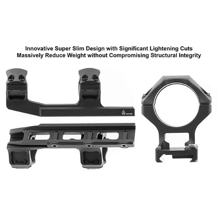 Leapers 30mm Medium Off-Set Picatinny Mount Rings