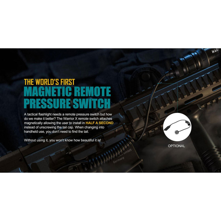 Olight Remote Pressure Switch for Warrior X, Javelot Pro, M2R Pro
