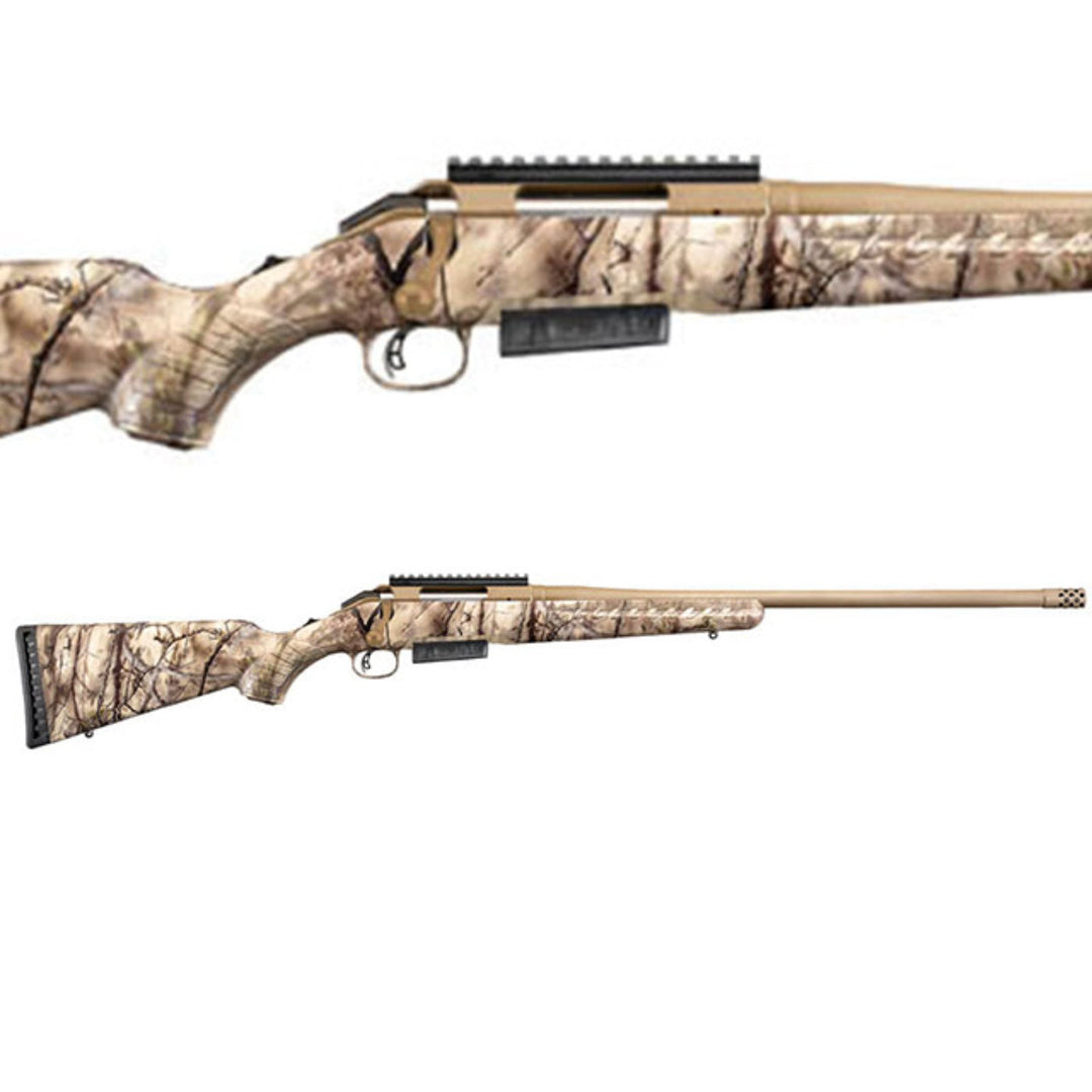 Ruger American Go Wild Bolt Action Rifle .243 Win Camo