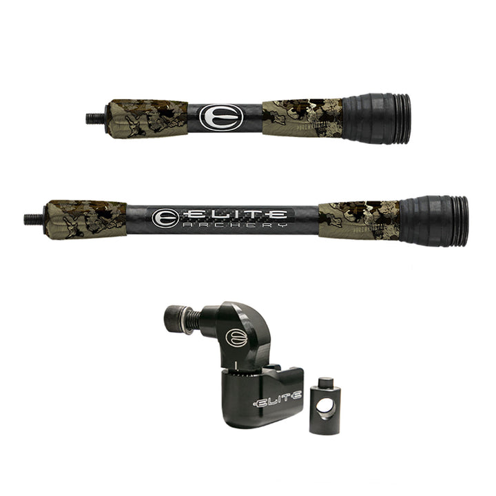 Elite Carbon Stabilizer Kit - 8/ - 11in Black