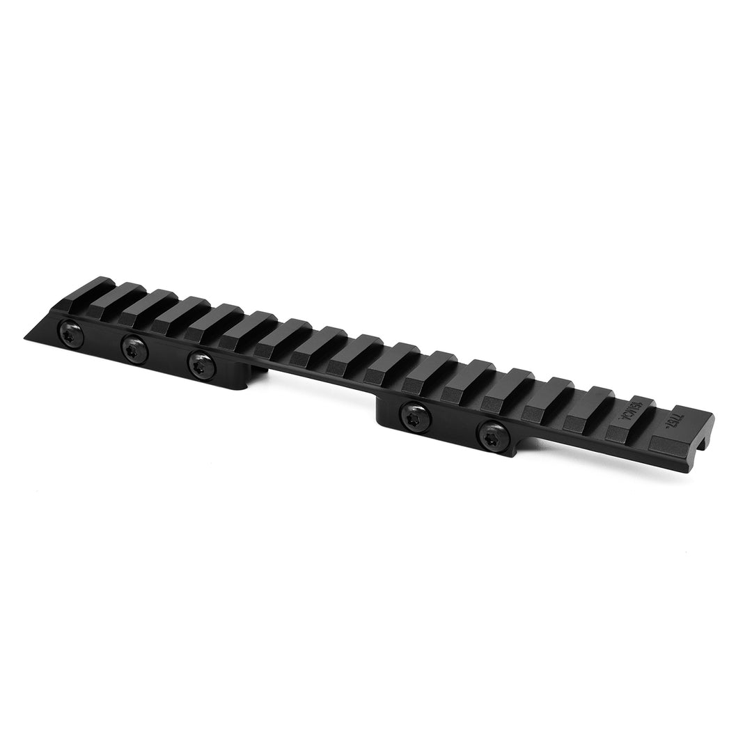 Warne Mountain Tech 7075 Rails - CZ 457 11mm Picatinny Rail Adapter 15MOA