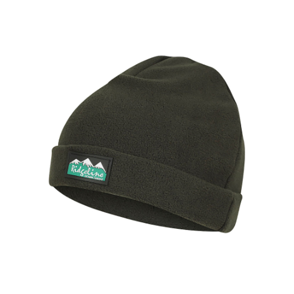 Ridgeline Polar Fleece Beanie - Green Green