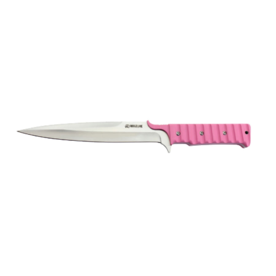 Ridgeline Tusk Pig Sticker Single Edge Blaze Knife - Candy