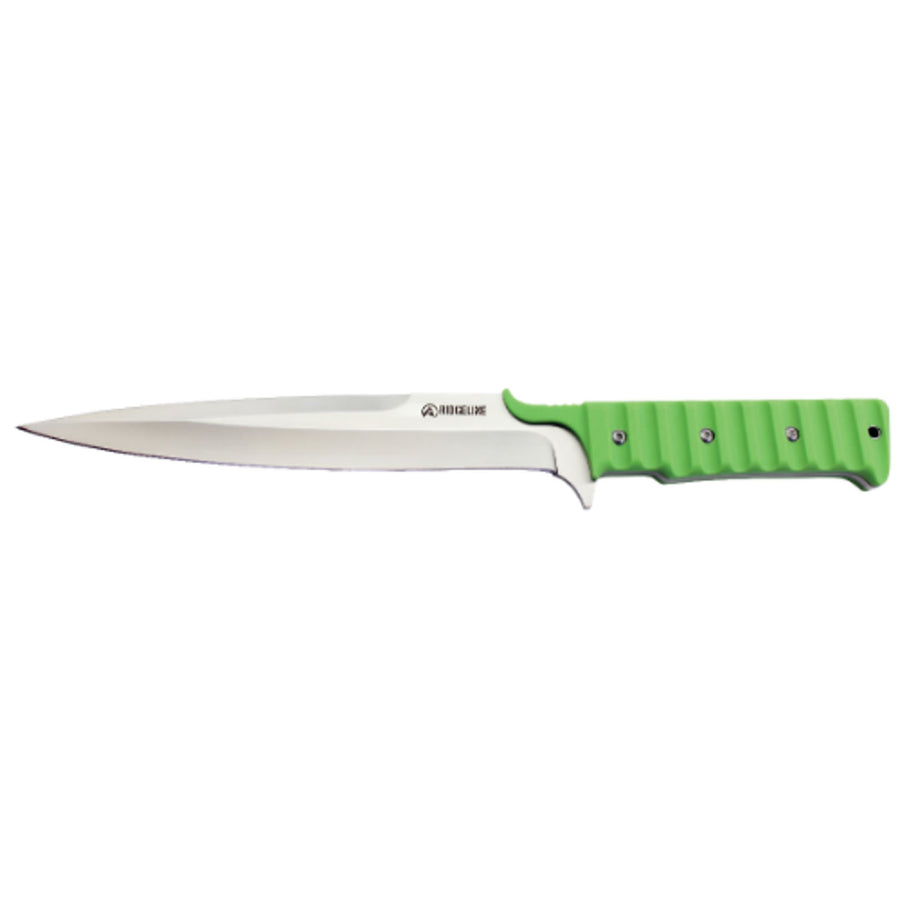 Ridgeline Tusk Pig Sticker Single Edge Blaze Knife - Ridge Green