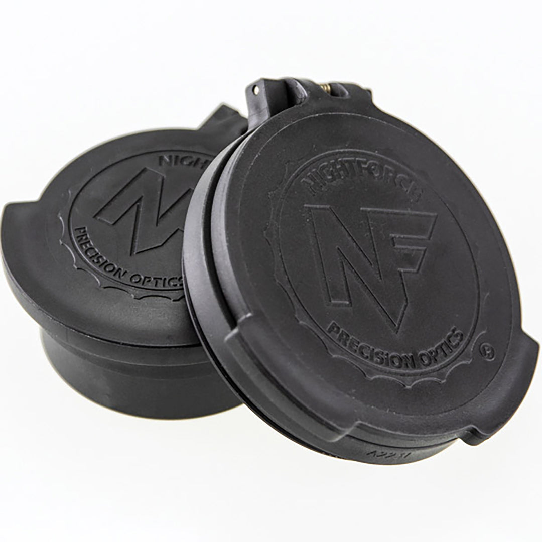 Nightforce Eyepiece Flip-Up Lens Caps - NX8 20x, 32x, NXS 15x, 22x, 32x, 42x, SHV 10x, 14x, 20x