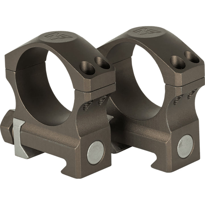 Nightforce X-Treme Duty - Ring Set - 1.375 X-High - 30mm - Ultralite, 4 screw - Dark Earth