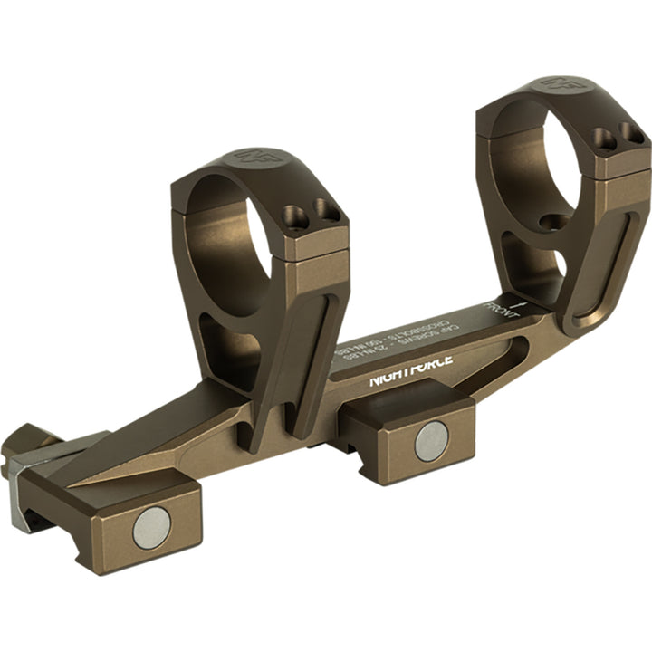 Nightforce X-Treme Duty Ultramount - 1.930 - 0 MOA - 30mm - Dark Earth