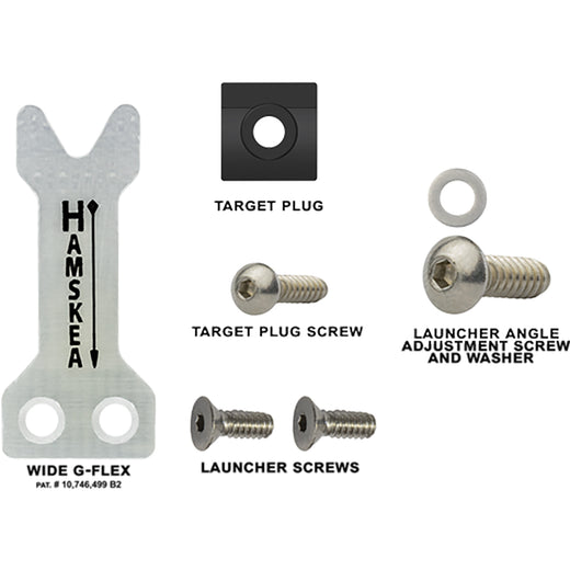 Hamskea Epsilon Target Conversion Kit (G-Flex Wide Launcher / Target Plug / Pitch Adjustment Screw/washer)