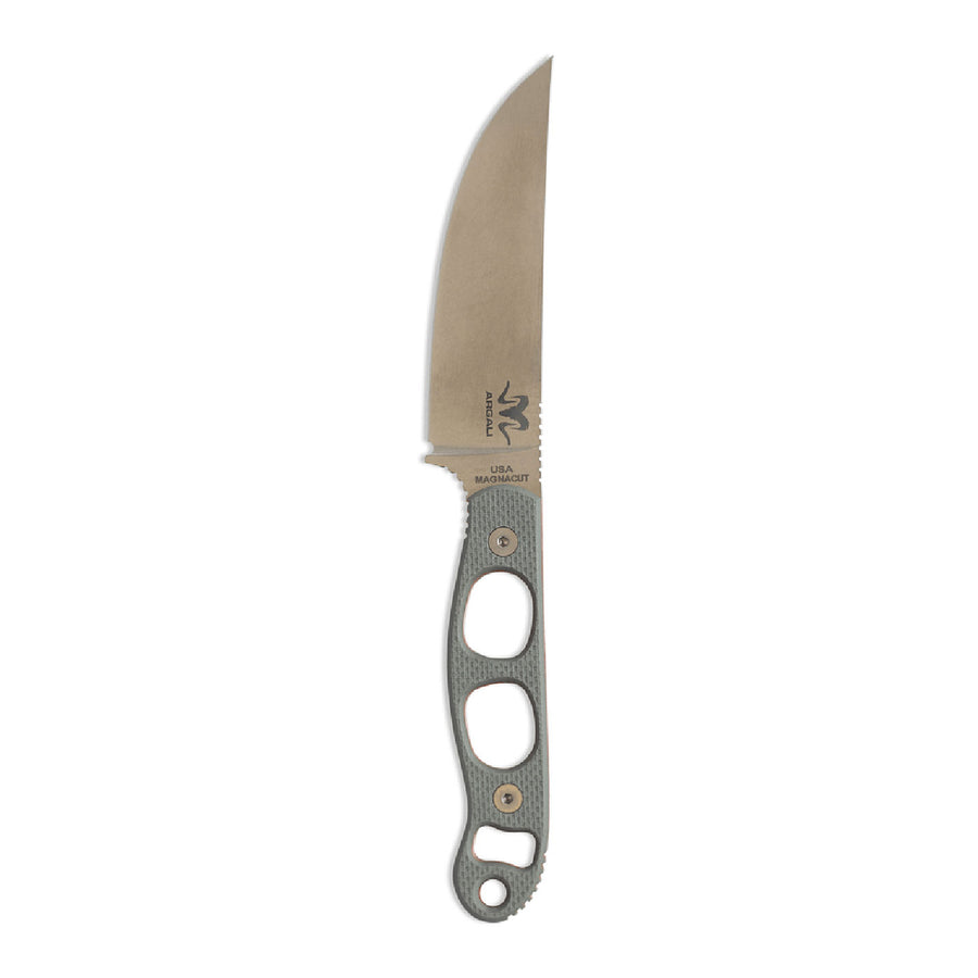 Argali Sawtooth Knife OD Green