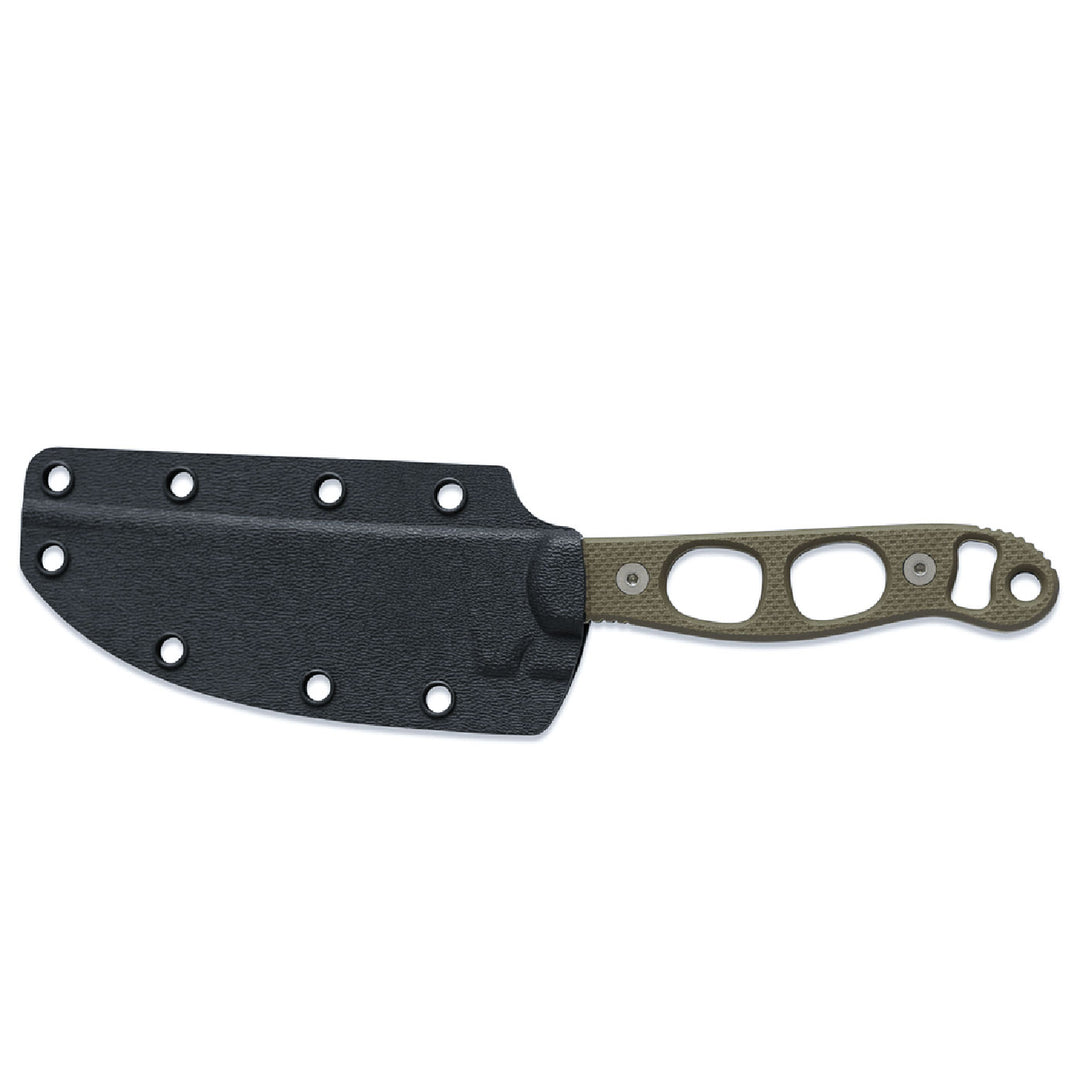 Argali Sawtooth Knife OD Green