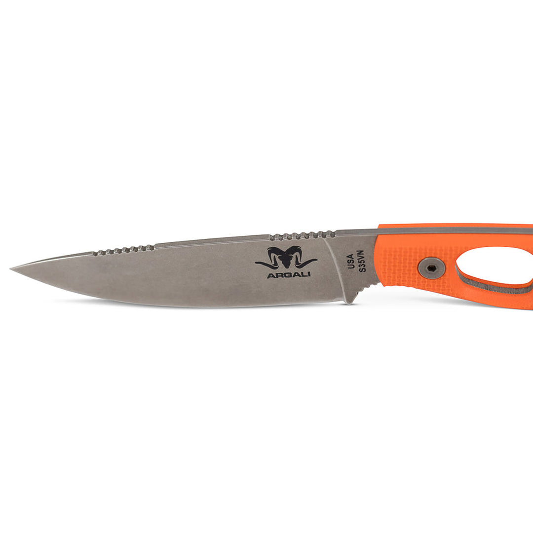 Argali Carbon Knife Orange