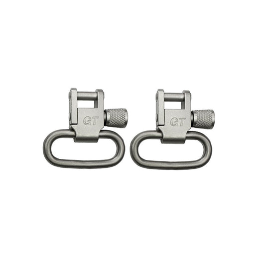 GrovTec Locking Swivels Satin Nickel Plated - 1 Loops Pair