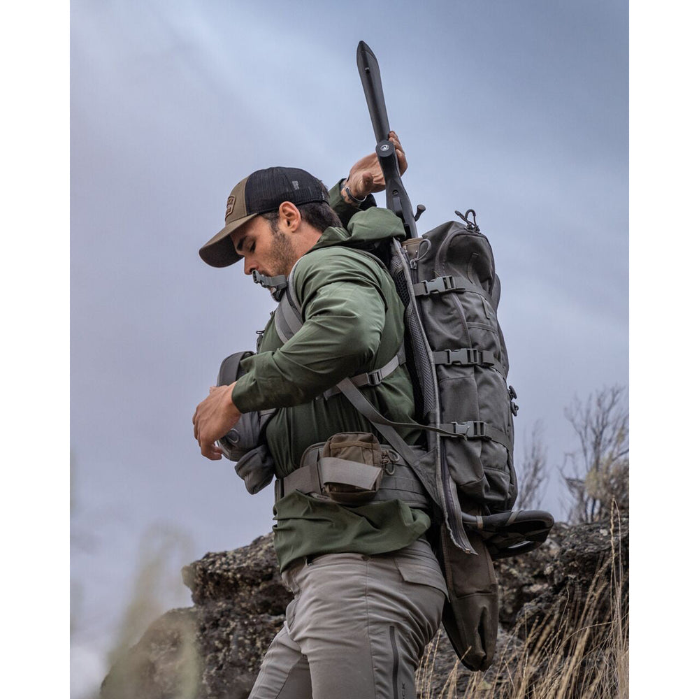 Eberlestock Side Scabbard Scoped Rifle Bag Green