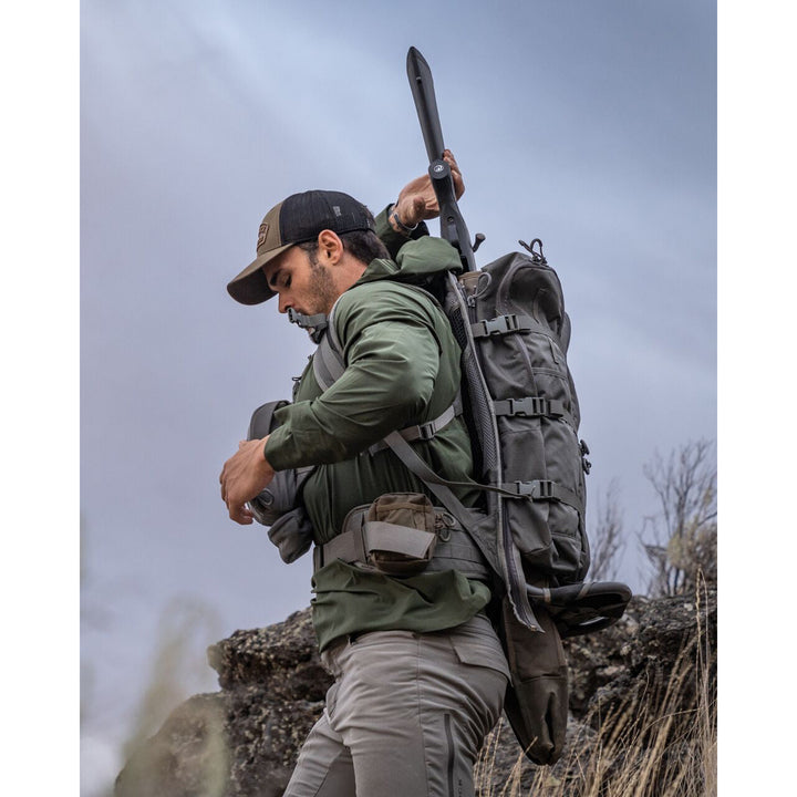 Eberlestock Side Scabbard Scoped Rifle Bag Green