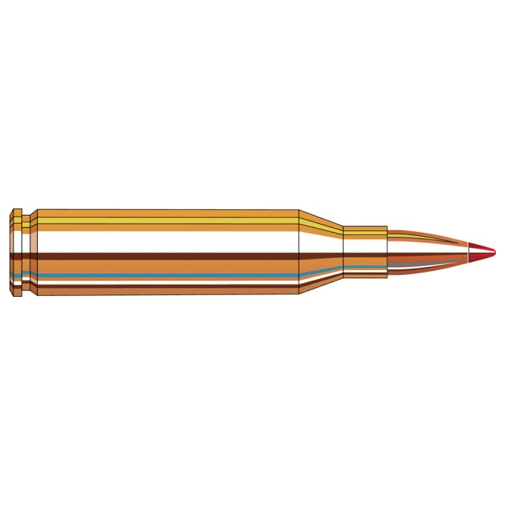 Hornady V-Max 243 Win 87Gr Polymer Tip Centrefire Ammo - 20 Rounds .243 WIN