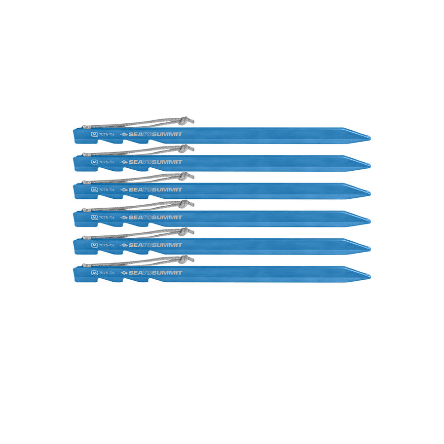 Sea To Summit Ground Control Light Tent Pegs - 6 Pack 6 Pack / Blue