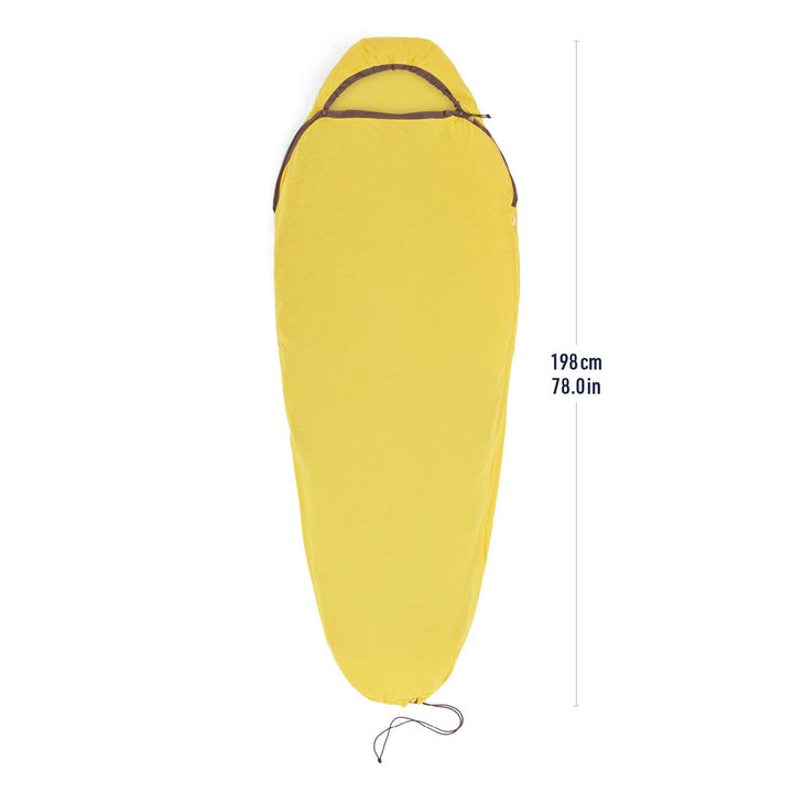 Sea to Summit Reactor Sleeping Bag Liner - Compact Mummy w/ Drawcord