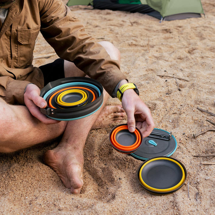 Sea to Summit Frontier Ultralight Collapsible Bowl - Large Orange
