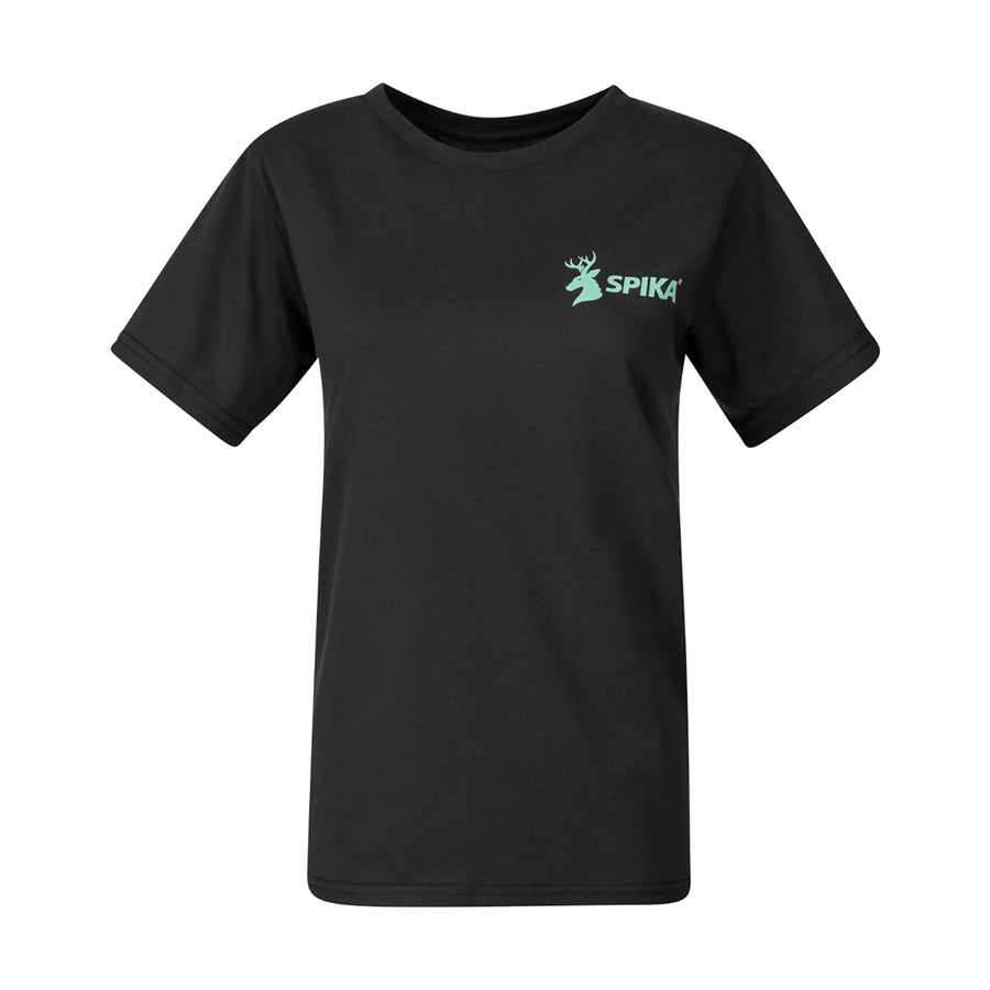 Spika Womens GO Classic SS T-Shirt XS / Black