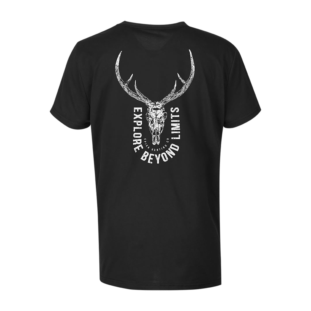 Spika Mens GO Beyond SS T-Shirt 2XL / Black