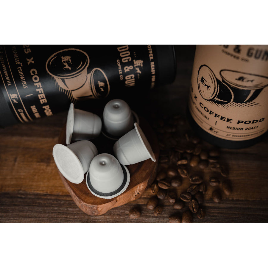 Dog & Gun Nespresso Compatible Coffee Pods MEDIUM 25pk