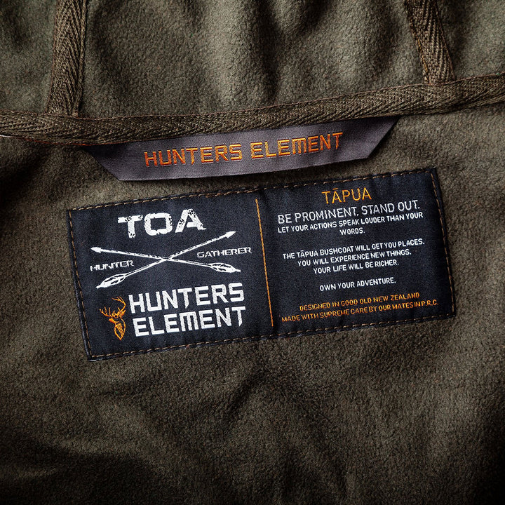 Hunters Element Tapua Bush Coat Kids