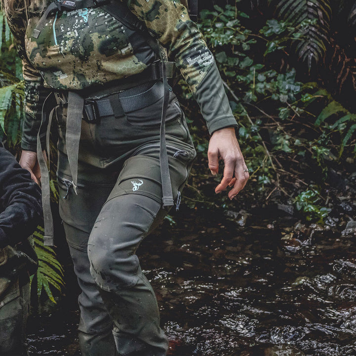 Hunters Element Womens Spur Pants - Green