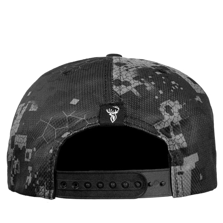 Hunters Element Alp Cap Flat Peak - Desolve Blak