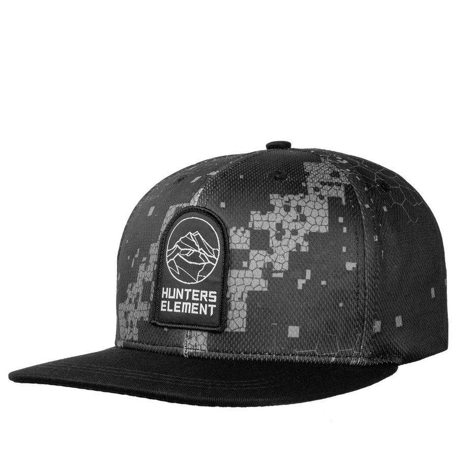 Hunters Element Alp Cap Flat Peak - Desolve Blak
