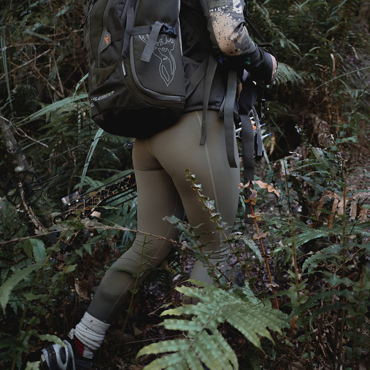 Hunters Element Womens Signature Hunters Leggings - Tan