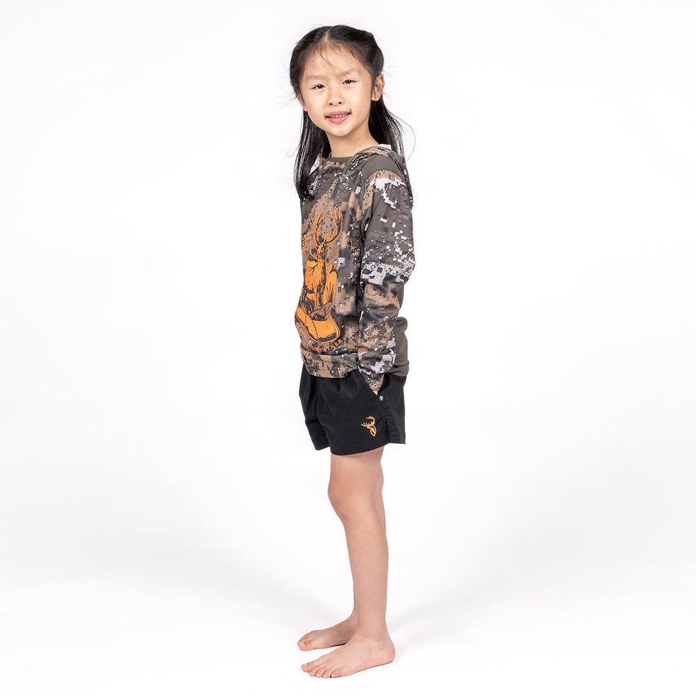 Hunters Element Kids Tyro Roar Tee - Hooded