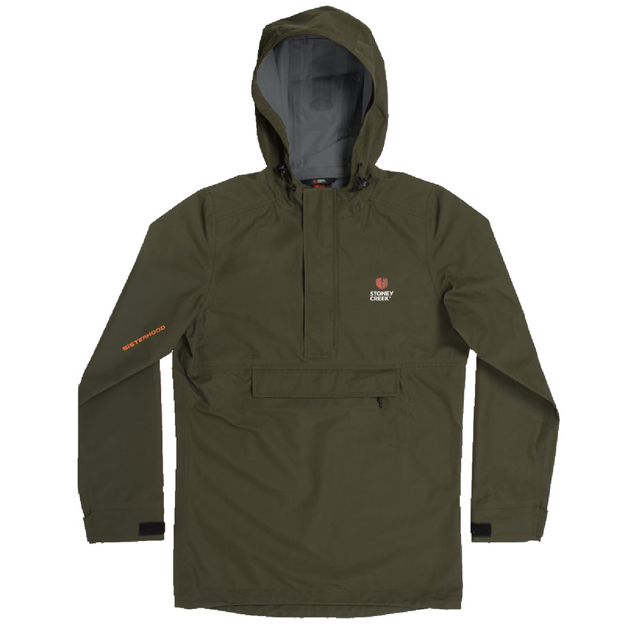 Stoney Creek Womens Stow It Hooded Jacket 6 / Bayleaf