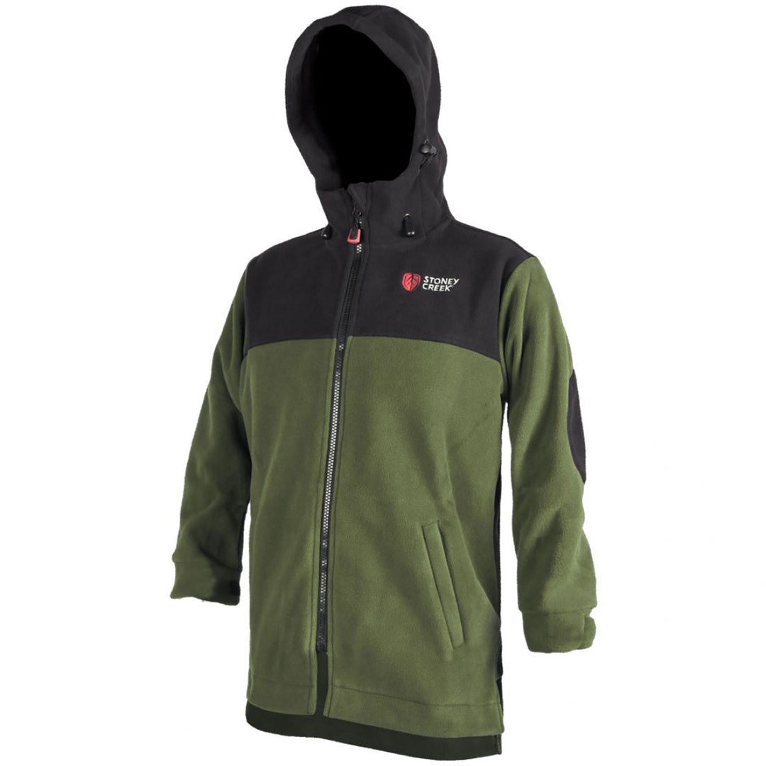 Stoney Creek Kids Long Bush Shirt 2 / Bayleaf/Black