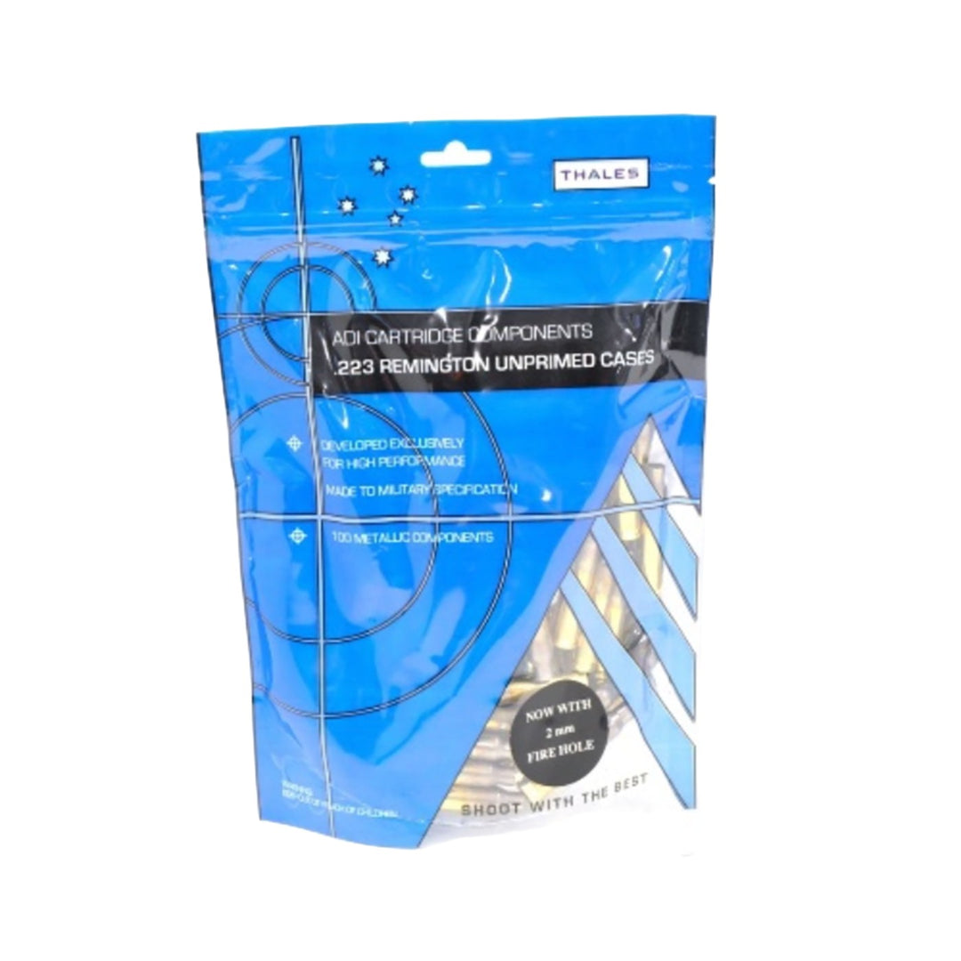 ADI 223R Unprimed Cases (100pcs)