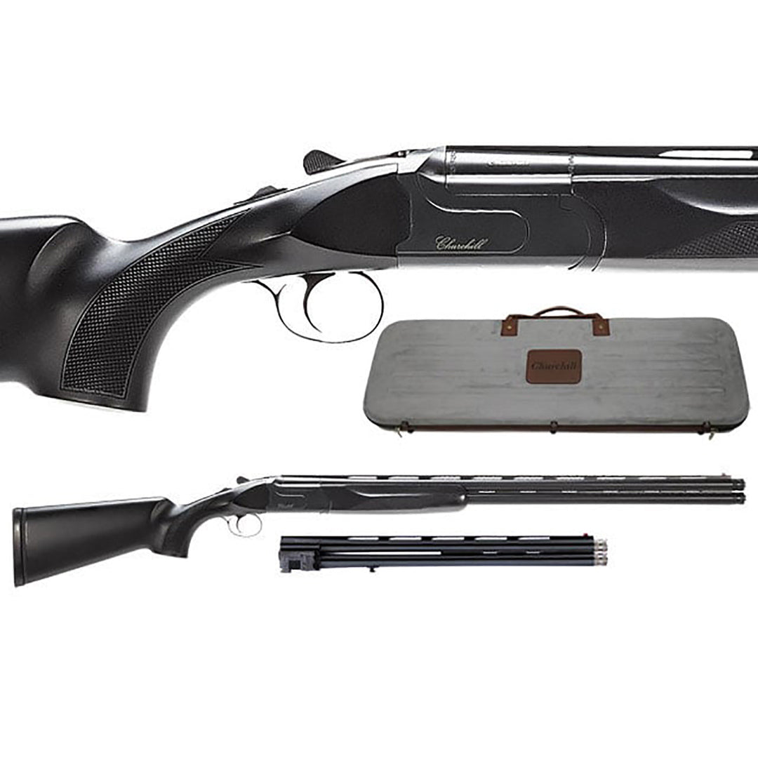 Akkar Churchill Over-Under 20inch & 30inch 12 Gauge Shotgun Synthetic Package 12 GAUGE