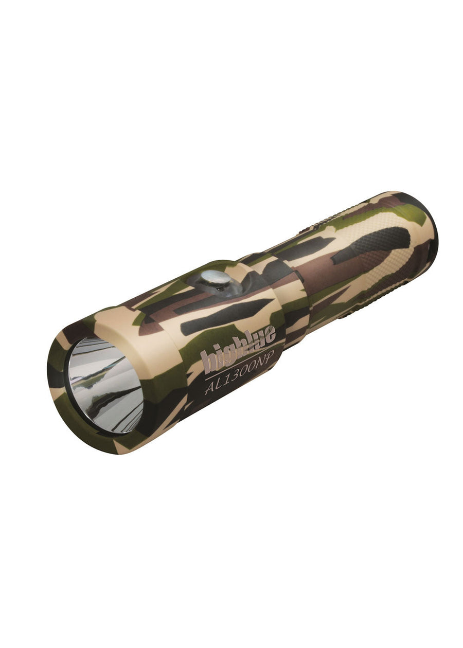 BigBlue AL1300NP Narrow Beam Push Button Dive Torch Brown