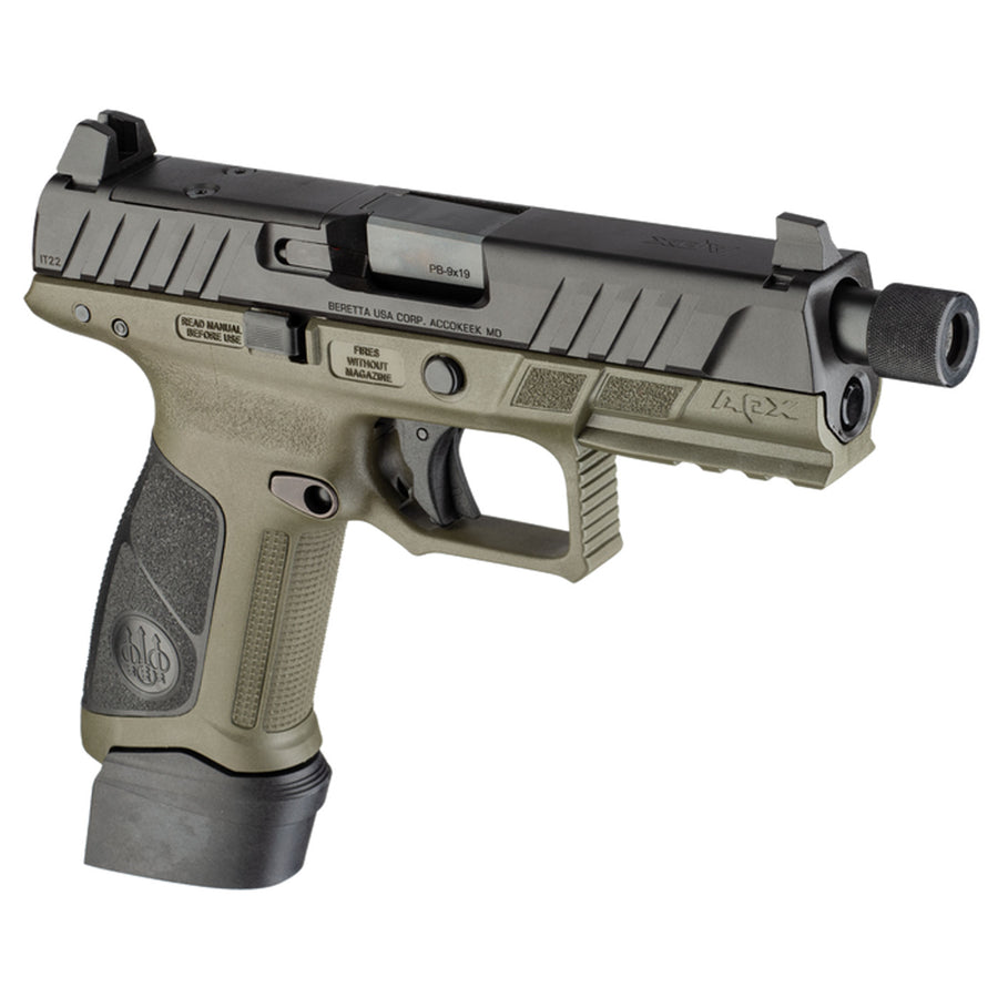 Beretta APX A1 OD Green 9mm 10 Round Sup Height Sights 9mm