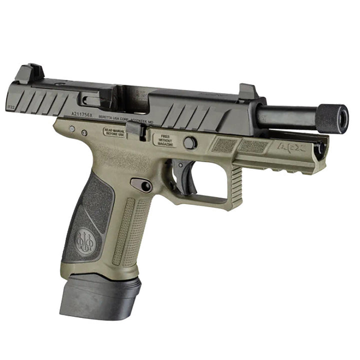 Beretta APX A1 OD Green 9mm 10 Round Sup Height Sights 9mm