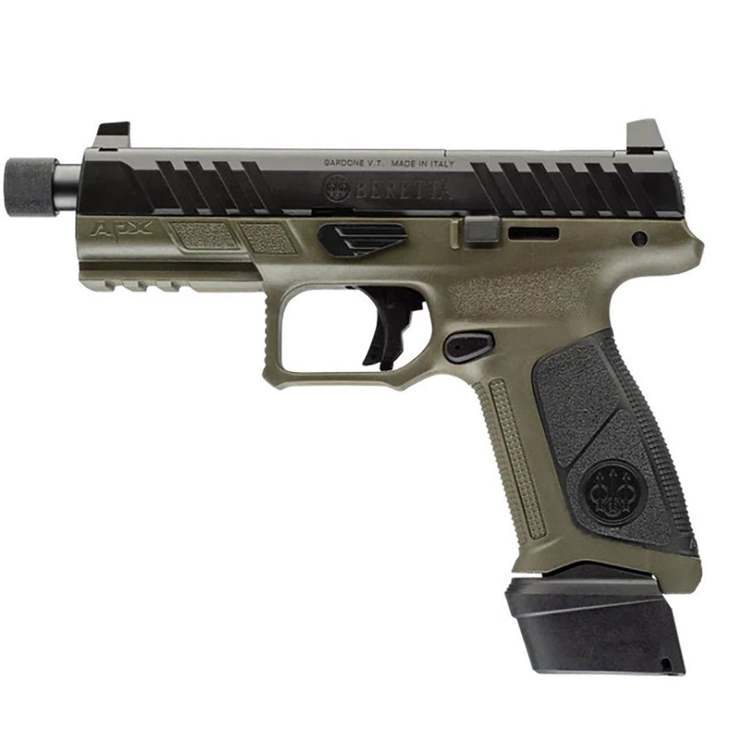 Beretta APX A1 OD Green 9mm 10 Round Sup Height Sights 9mm