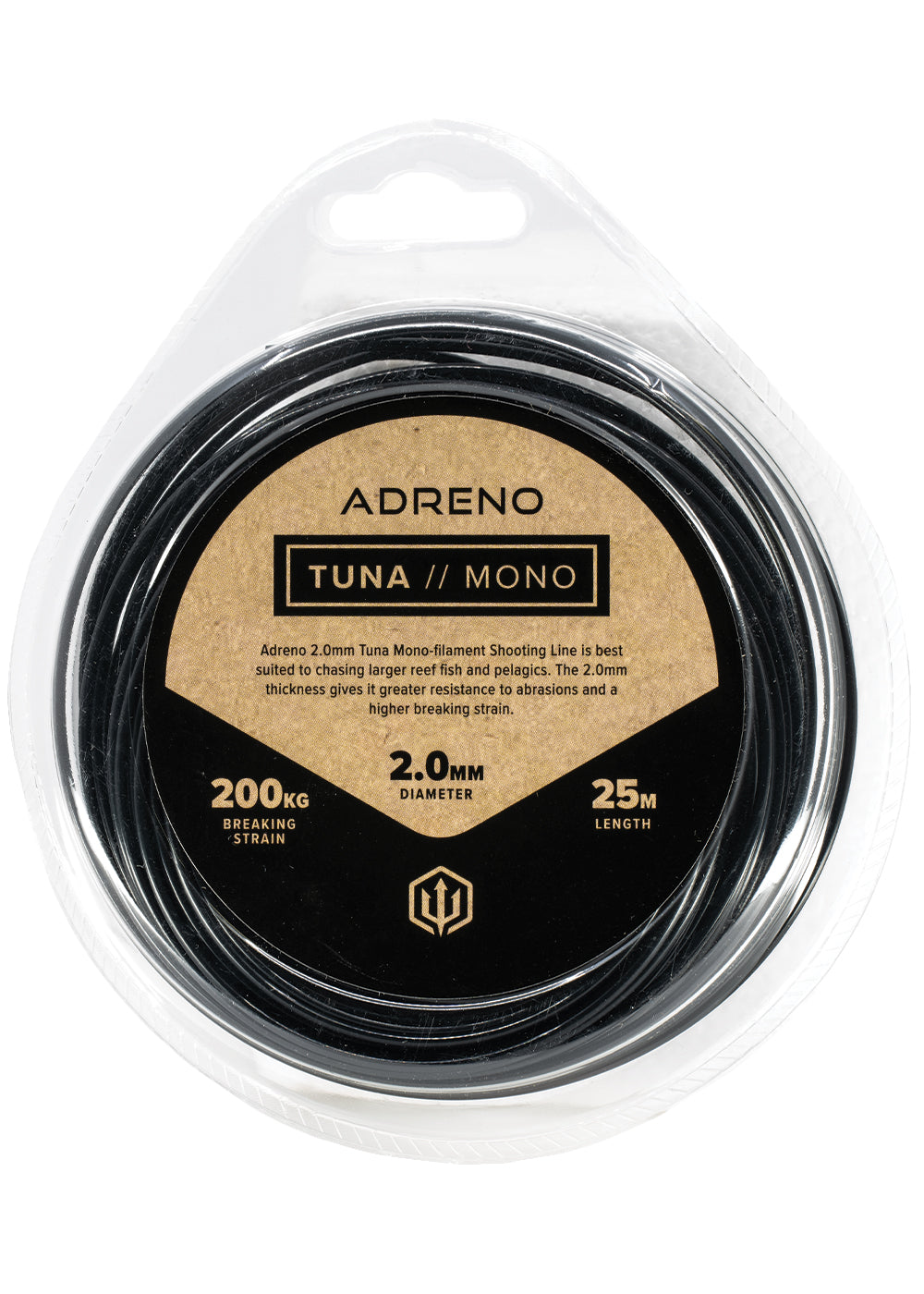 Adreno 2.0mm Tuna Monofilament Shooting Line - 25m