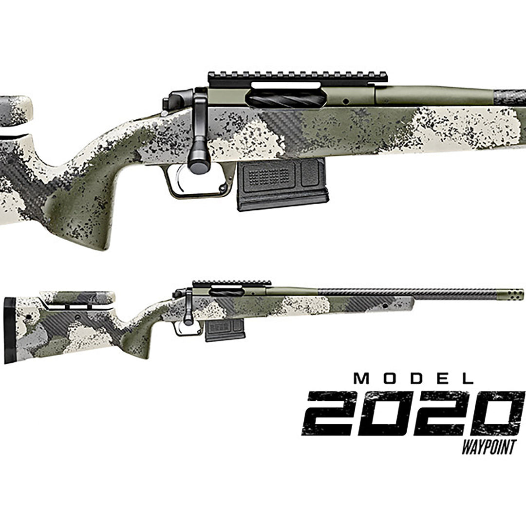 Springfield 2020 Waypoint Carbon Adjustable Bolt Action Rifle - .308 Win Camo